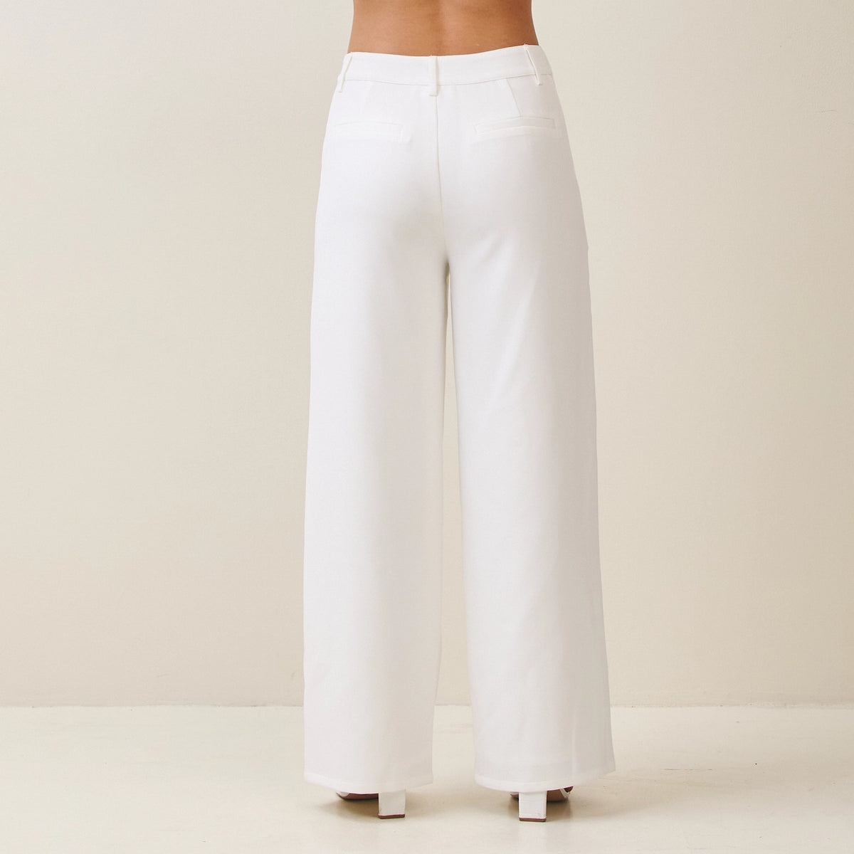 Ivory Basic Trouser